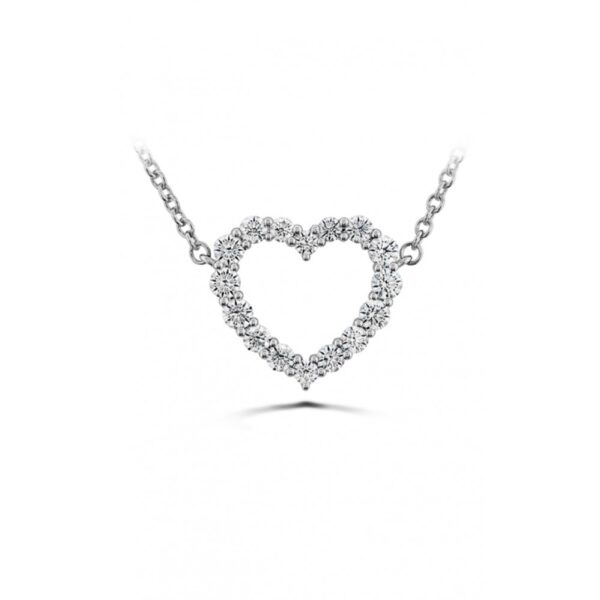 HEARTS ON FIRE SIGNATURE HEART PENDANT - MEDIUM HFPSIGH00398W - Image 2