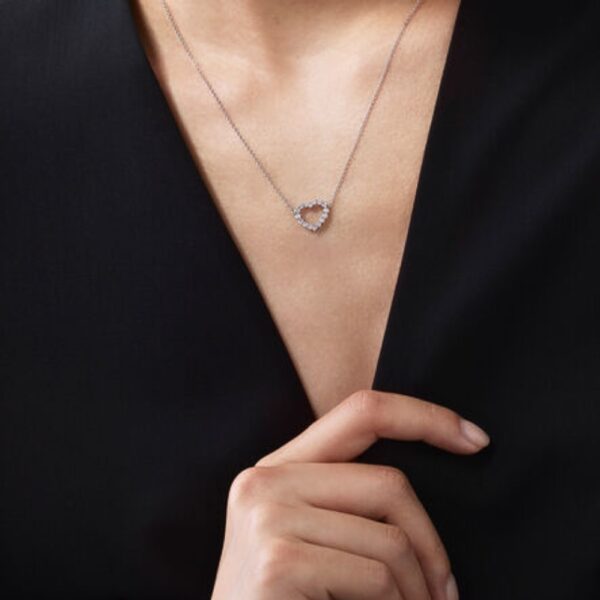 HEARTS ON FIRE SIGNATURE HEART PENDANT - MEDIUM HFPSIGH00398W - Image 3