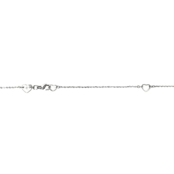 HEARTS ON FIRE VELA FRENCH CUT PAVE FLOATING DIAMOND PENDANT NECKLACE UU29208WGHV0901800 - Image 2