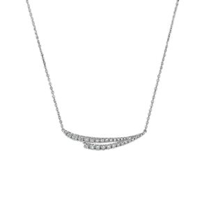 HEARTS ON FIRE VELA FRENCH CUT PAVE DIAMOND PENDANT NECKLACE UU28068WGHV0401800