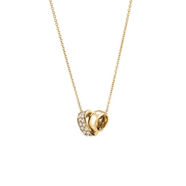 HEARTS ON FIRE INSIDE OUT SPIRAL DIAMOND PENDANT UU29198YGHV0401800 - Image 2