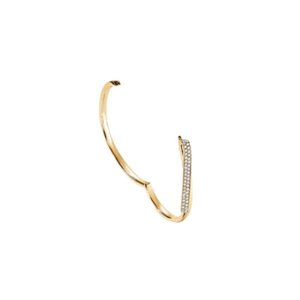HEARTS ON FIRE INSIDE OUT DIAMOND FLIP BANGLE UU29598YGHV0805847 - Image 3