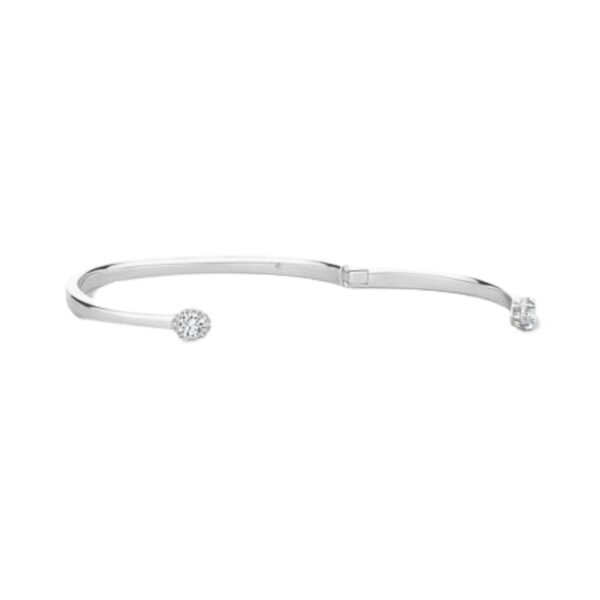 HEARTS ON FIRE ELLIPSE OPEN BANGLE UU27708WGHV1155648 - Image 2