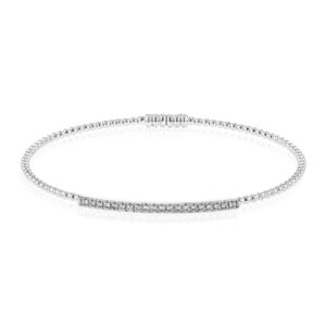 BEADED BANGLE IN 18K LB2343