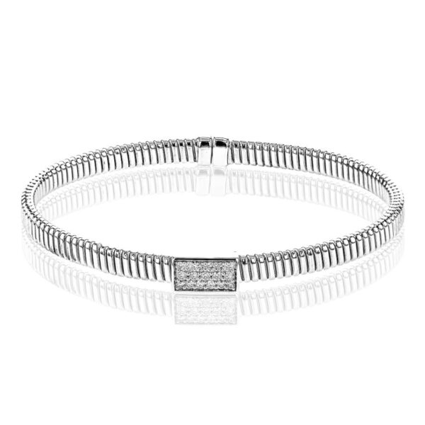 SIMON G. DIAMOND BANGLE BRACELET LB2383-Y