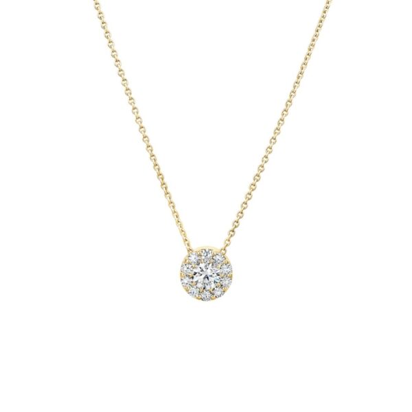 HEARTS ON FIRE FULFILLMENT PENDANT NECKLACE FPS01008Y - Image 2