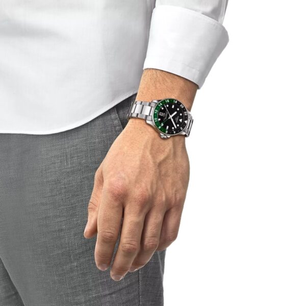 TISSOT SEASTAR 1000 GMT 40MM T1208521105100 - Image 5