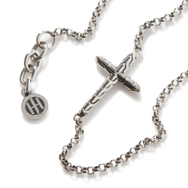 JOHN HARDY CARVED CHAIN CROSS BRACELET BB900013XUM - Image 2