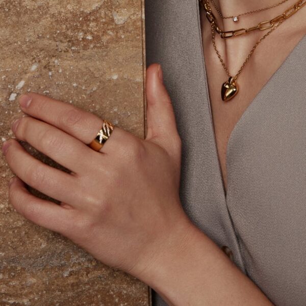 ANIA HAIE GOLD TIGER STRIPE BAND R067-03G-54 - Image 3