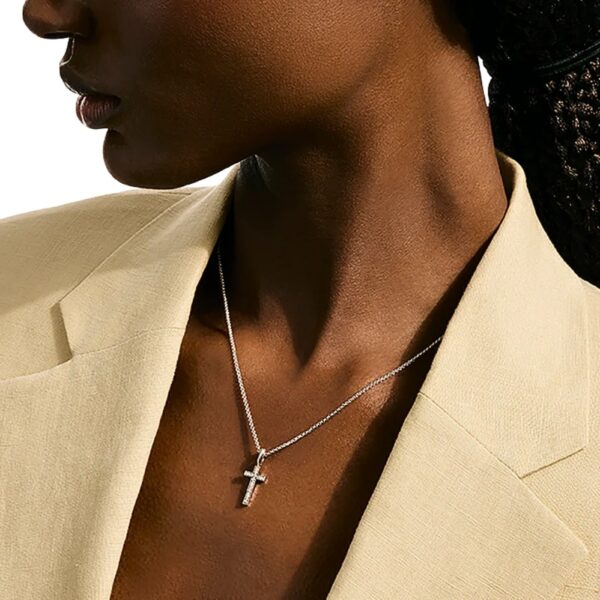 JOHN HARDY ESSENTIAL CROSS NECKLACE NBP9893882DIX16-18 - Image 4