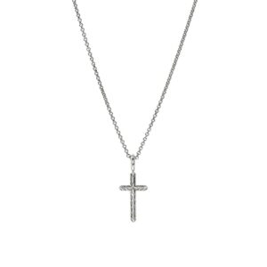 JOHN HARDY ESSENTIAL CROSS NECKLACE NB989377X16-18