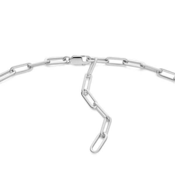 ANIA HAIE SILVER LINKED CHUNKY CHAIN NECKLACE N060-06H - Image 2