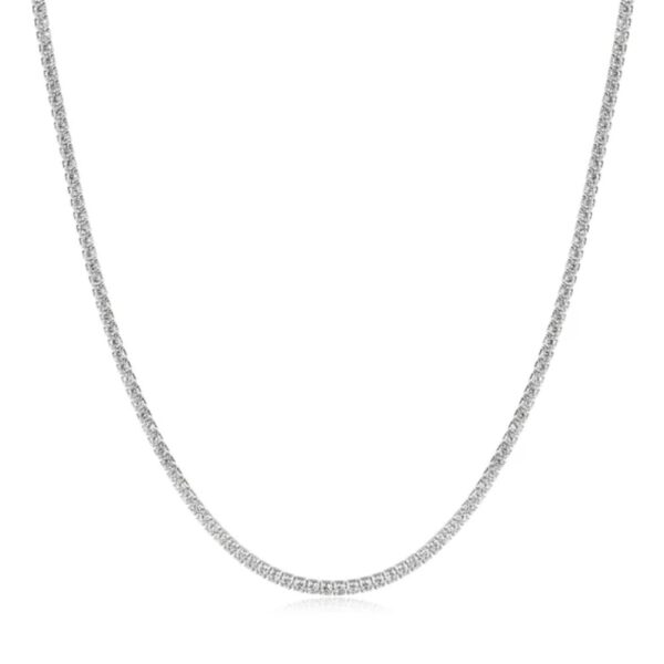 ANIA HAIE SILVER PAVE NECKLACE N058-05H
