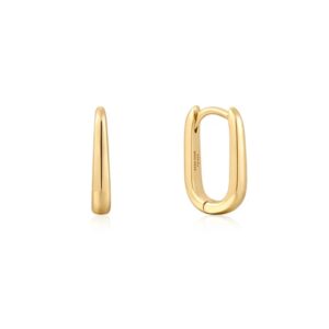 ANIA HAIE GOLD OVAL HUGGIES E059-09G