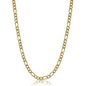 ITALGEM STEEL 11MM FIGARO CHAIN SYN68