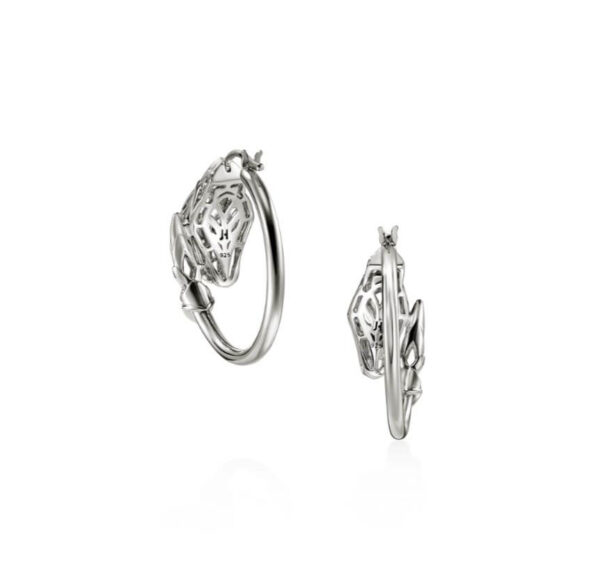 JOHN HARDY NAGA HOOP EARRING EBS603571BSP - Image 4