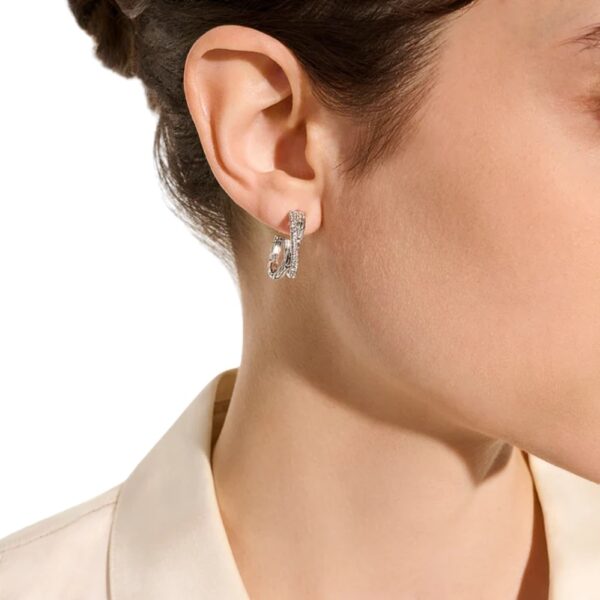 JOHN HARDY ESSENTIAL PAVE CROSSOVER EARRINGS EBP987142DI - Image 4