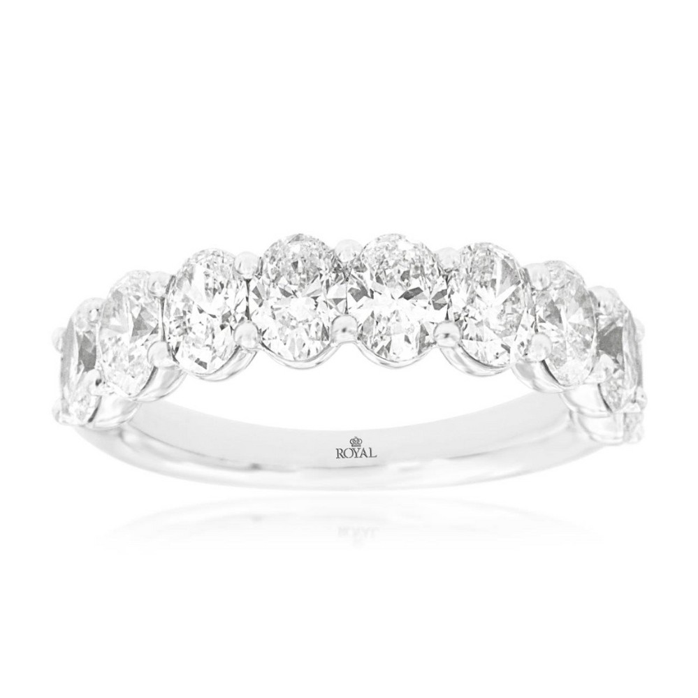 WHITE GOLD DIAMOND WEDDING BAND WH2477D