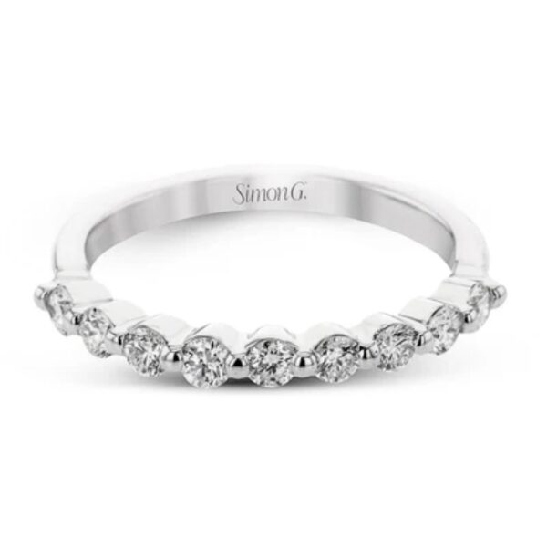 SIMON G. WEDDING BAND IN 18K LR2943 - Image 2