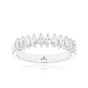 WHITE GOLD DIAMOND WEDDING BAND WH2793D