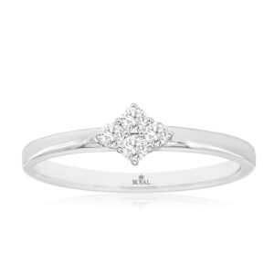 WHITE GOLD DIAMOND RING WH2042D