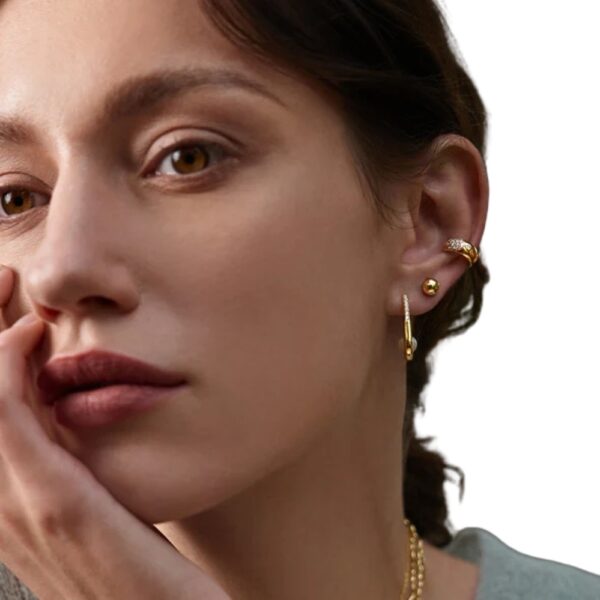 ANIA HAIE GOLD WIDE SPARKLE EAR CUFF E054-01G - Image 2
