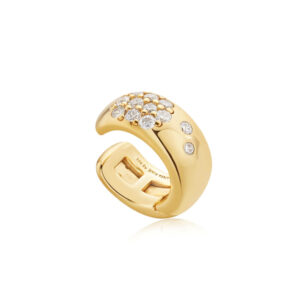 ANIA HAIE GOLD WIDE SPARKLE EAR CUFF E054-01G