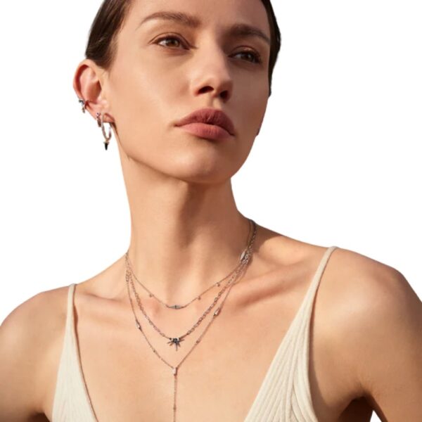 ANIA HAIE SILVER SPARKLE POINT Y NECKLACE N053-05H - Image 2