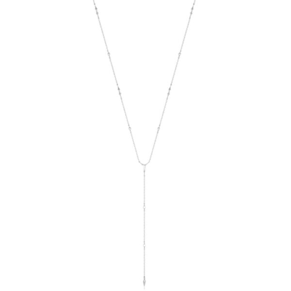 ANIA HAIE SILVER SPARKLE POINT Y NECKLACE N053-05H