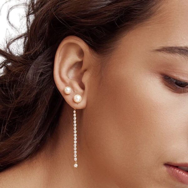 ANIA HAIE GOLD ROW BEZEL EARRING CHARM EC060-07G - Image 3