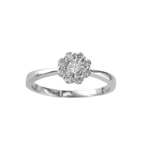WHITE GOLD DIAMOND RING WC4215D