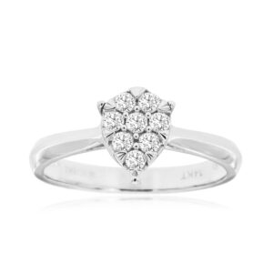 WHITE GOLD DIAMOND RING WH1537D