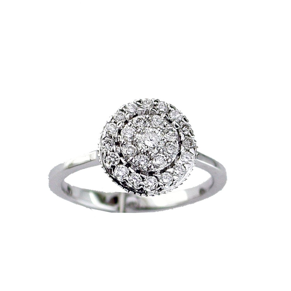 WHITE GOLD DIAMOND ENGAGEMENT RING WC3753