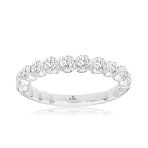 WHITE GOLD DIAMOND WEDDING BAND WH1336D