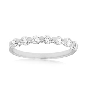 WHITE GOLD DIAMOND RING W3878D