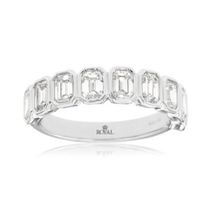 WHITE GOLD DIAMOND WEDDING BAND WH1716D