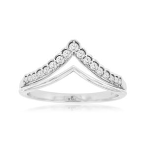 WHITE GOLD DIAMOND RING WH1800D