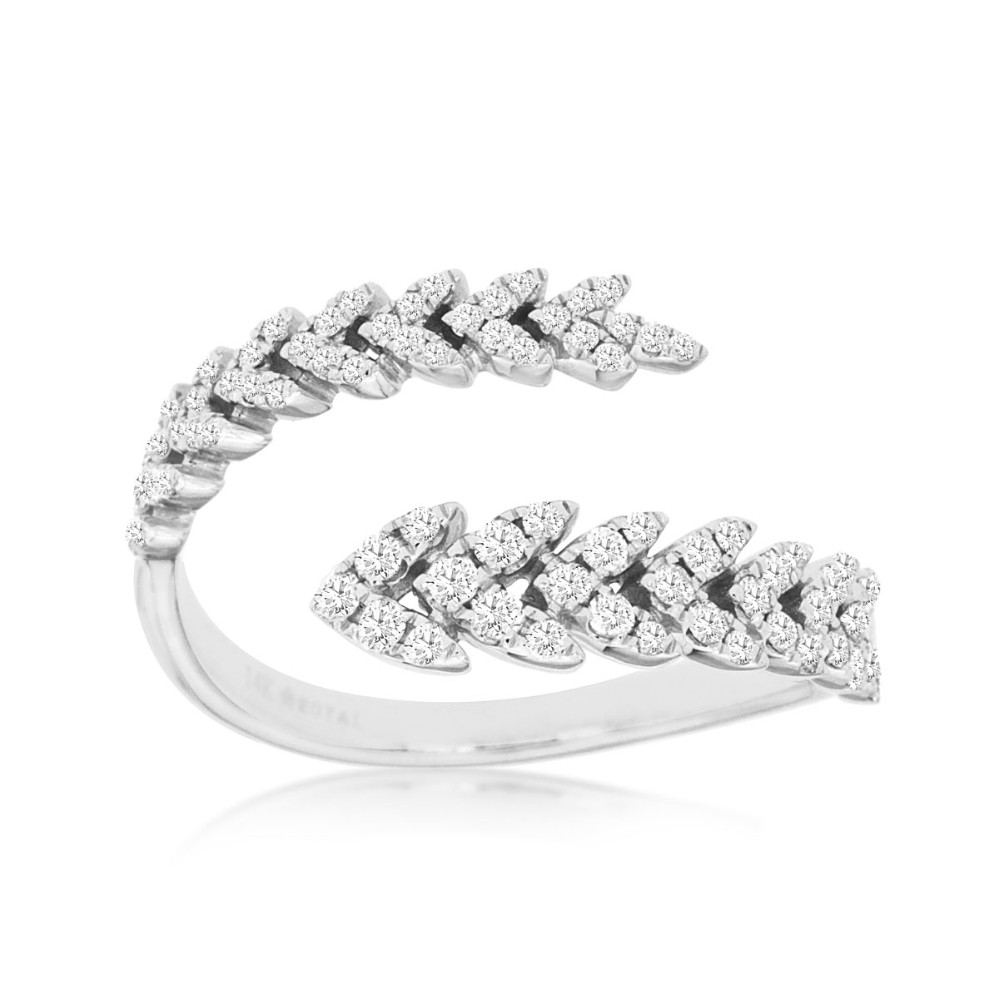 WHITE GOLD DIAMOND RING WC8809D