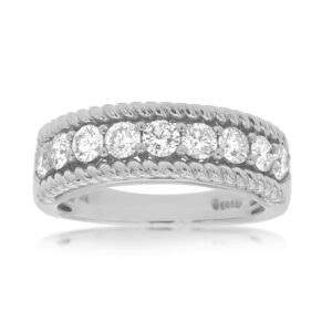 WHITE GOLD DIAMOND RING WC8206D