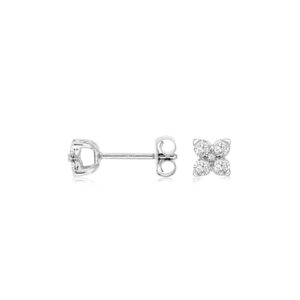 WHITE GOLD DIAMOND EARRINGS WH1973D