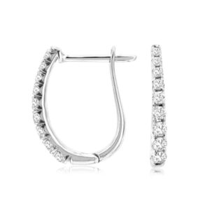 WHITE GOLD DIAMOND EARRINGS WH1157D