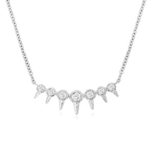 WHITE GOLD DIAMOND NECKLACE WH1246D
