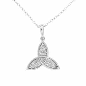 WHITE GOLD DIAMOND NECKLACE WH1959D