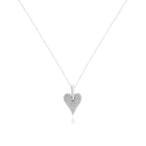 WHITE GOLD DIAMOND PENDANT WH3709D