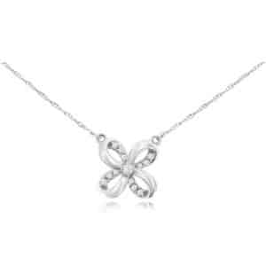 WHITE GOLD DIAMOND NECKLACE WH3599D