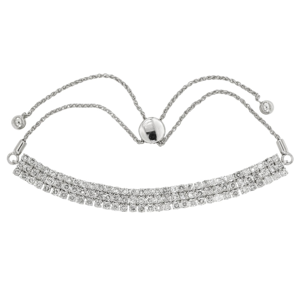 WHITE GOLD DIAMOND BRACELET WC9247D