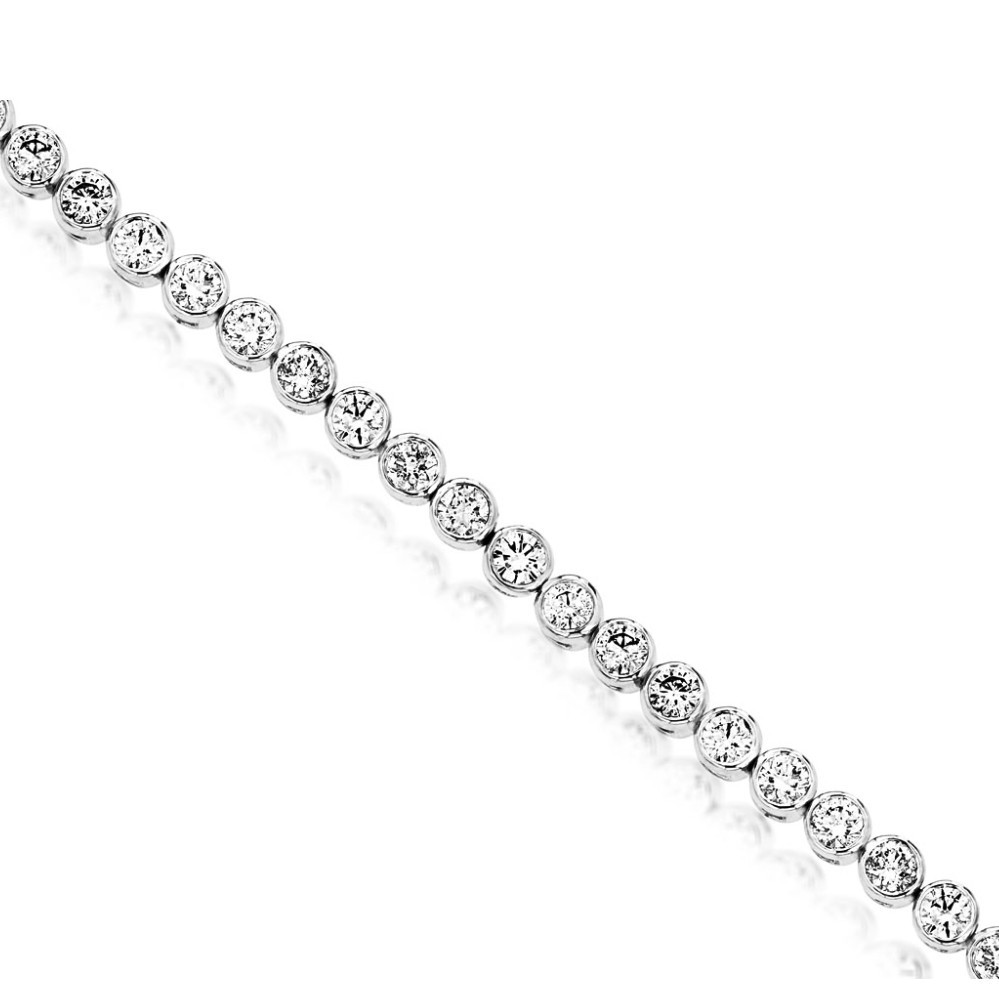 WHITE GOLD DIAMOND BRACELET WC8290D