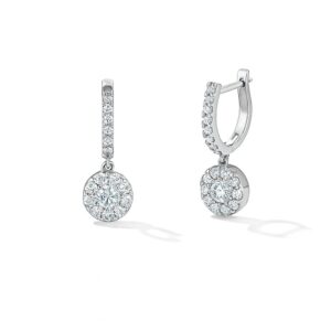 HEARTS ON FIRE FULFILLMENT DIAMOND DROP EARRINGS LDFS02008W