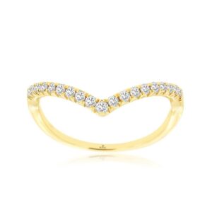 YELLOW GOLD DIAMOND RING H1985D