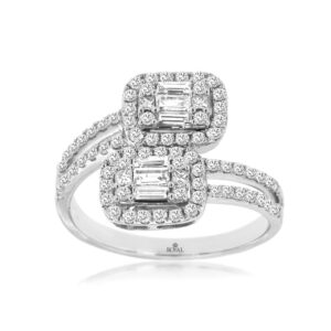 WHITE GOLD DIAMOND RING WC9305D